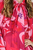 BUTTERFLY FUCHSIA BLOUSE